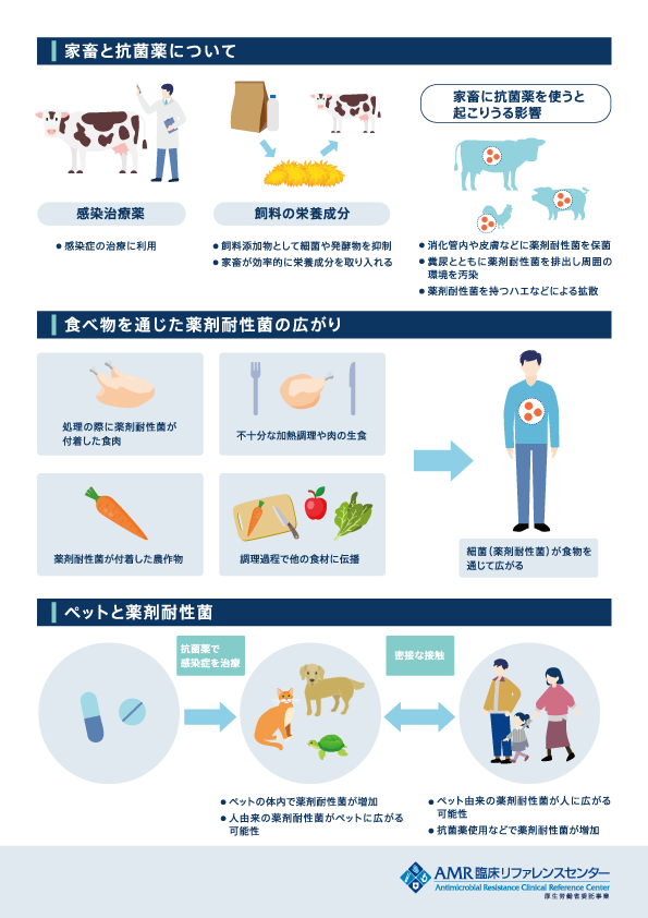 薬剤耐性とワンヘルス・アプローチ ～知ろうAMR、考えようあなたのクスリ～