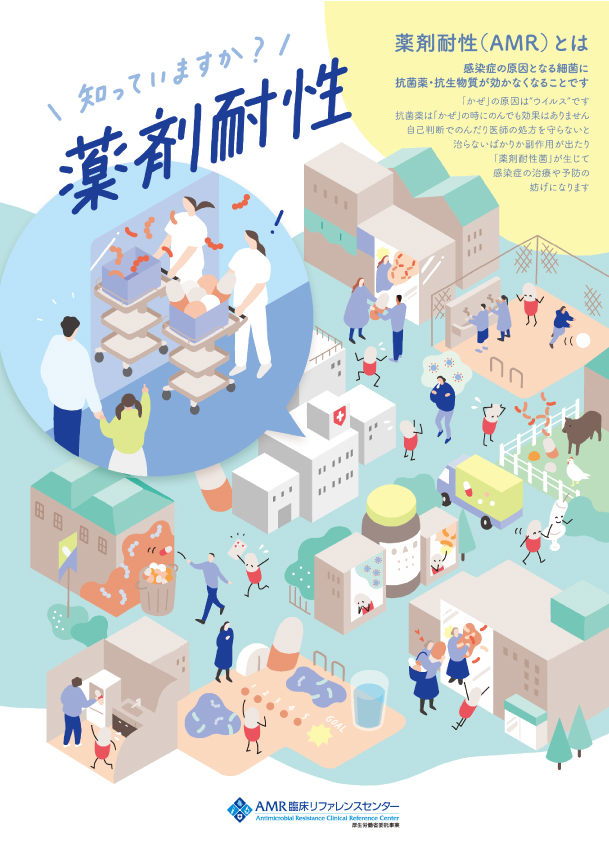 知っていますか？　薬剤耐性