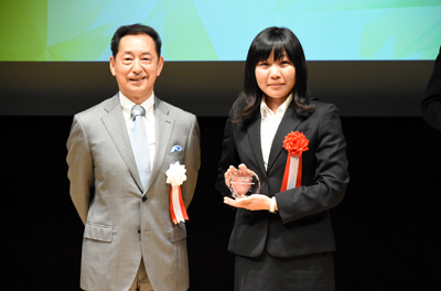 内閣官房表彰の授賞式