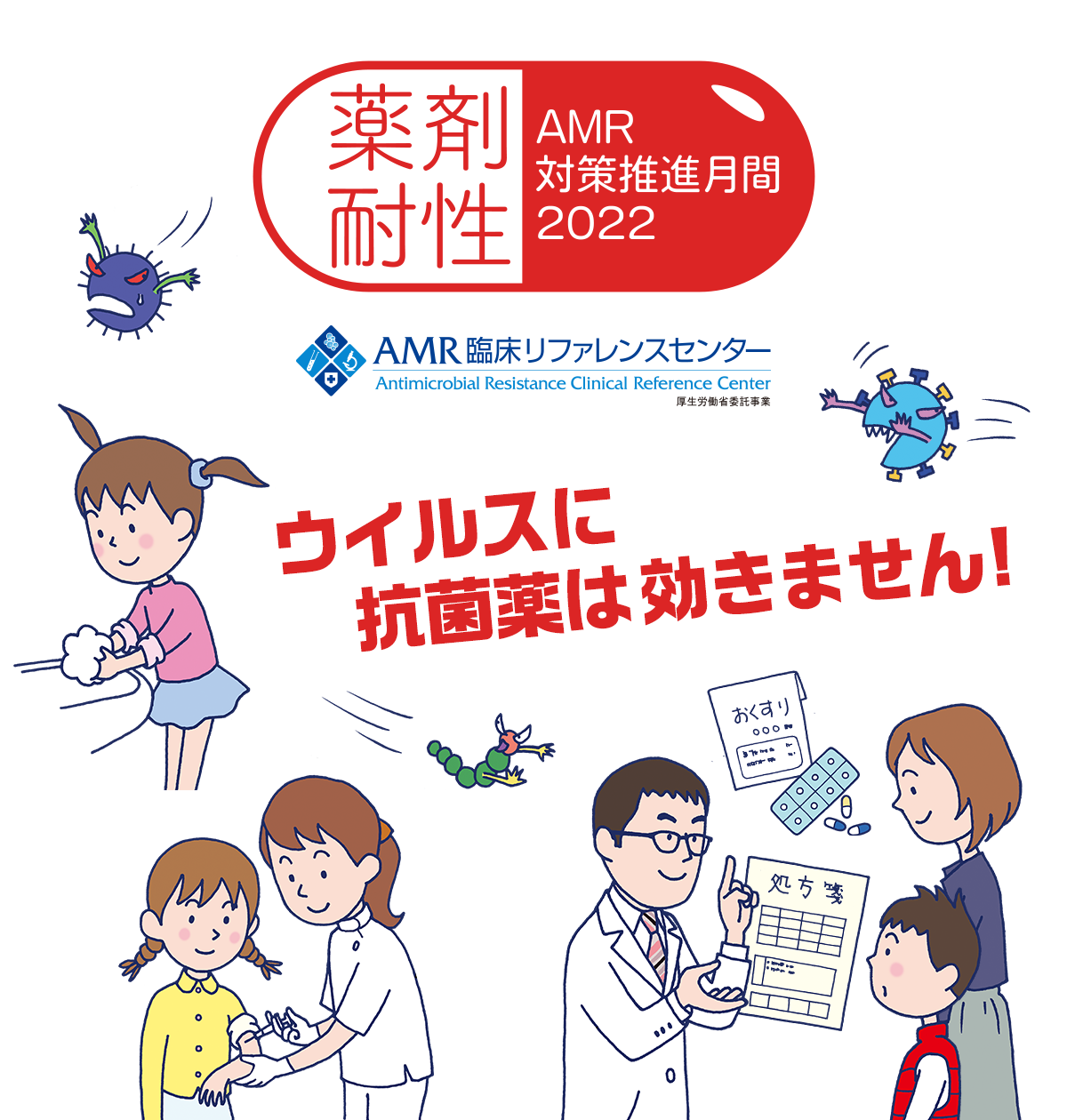 薬剤耐性 AMR対策推進月間2022